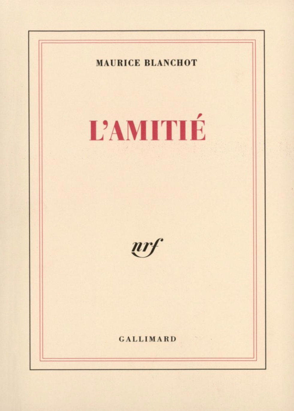 L'Amitié
