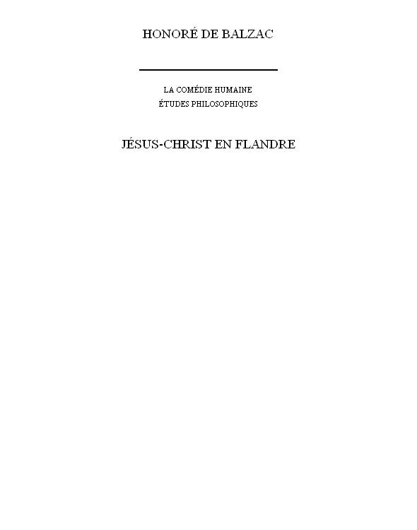 Jésus-Christ en Flandre