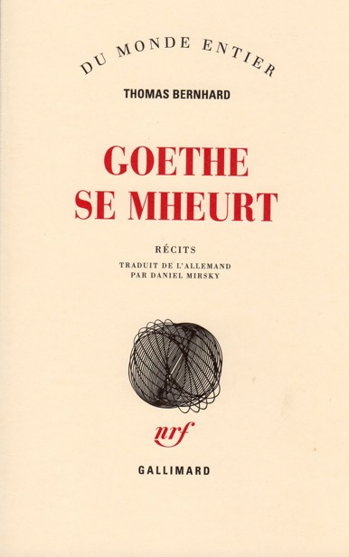Goethe se mheurt
