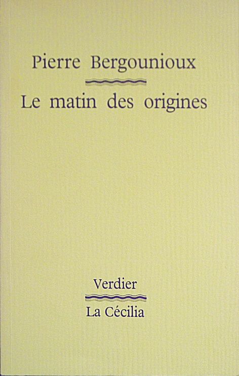 Le matin des origines