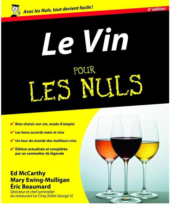 Le Vin Pour les Nuls 6e édition