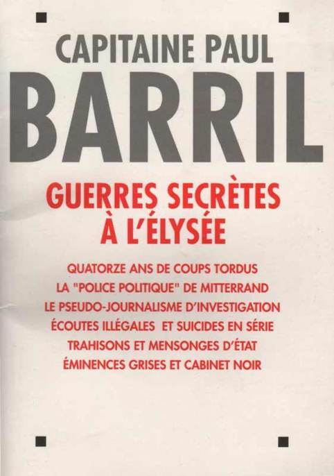 Guerres secrètes à l'Elysée