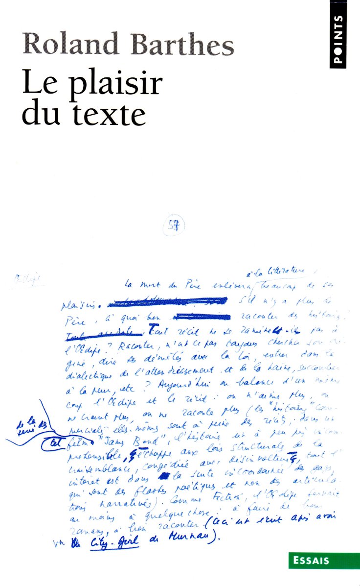 Le plaisir du texte