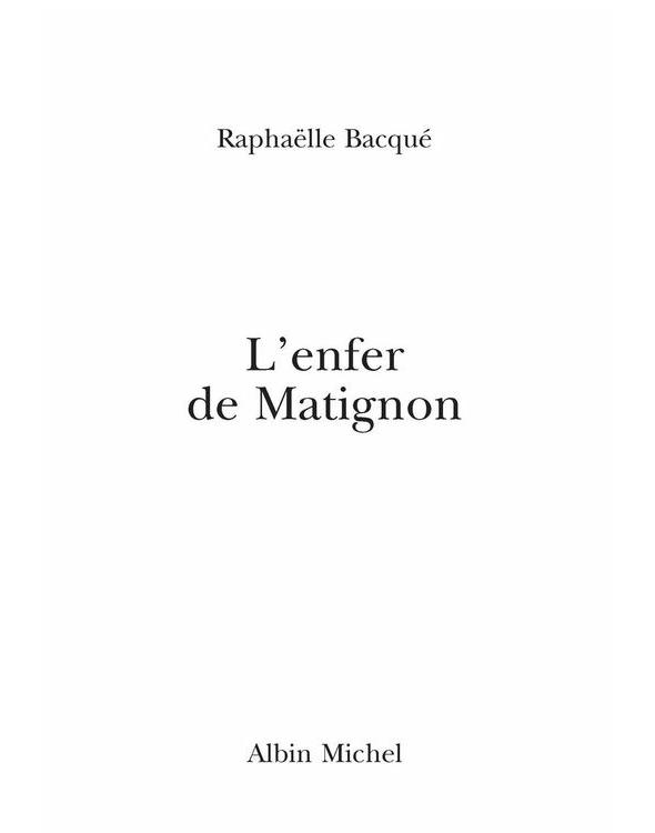 L’enfer de Matignon