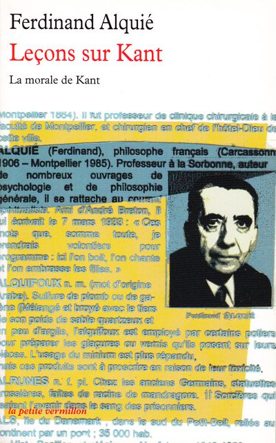 Leçons sur Kant