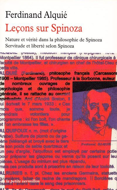 Leçons sur Spinoza
