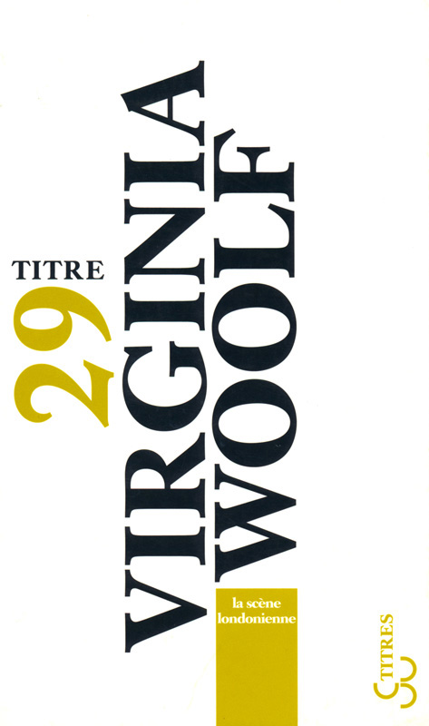 La scène londonienne