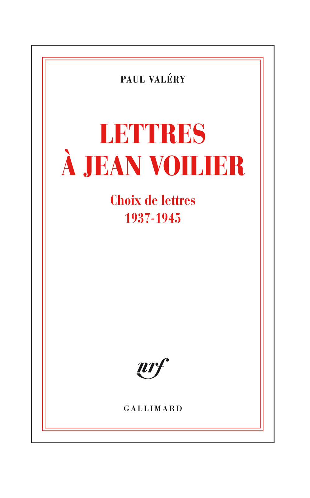 Lettres à Jean Voilier