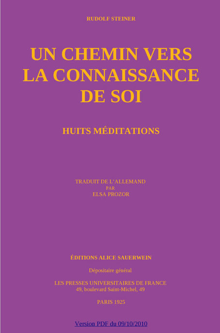 Un chemin vers la connaissance de soi