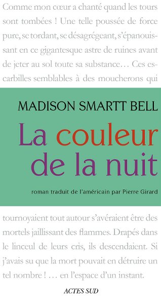 La couleur de la nuit
