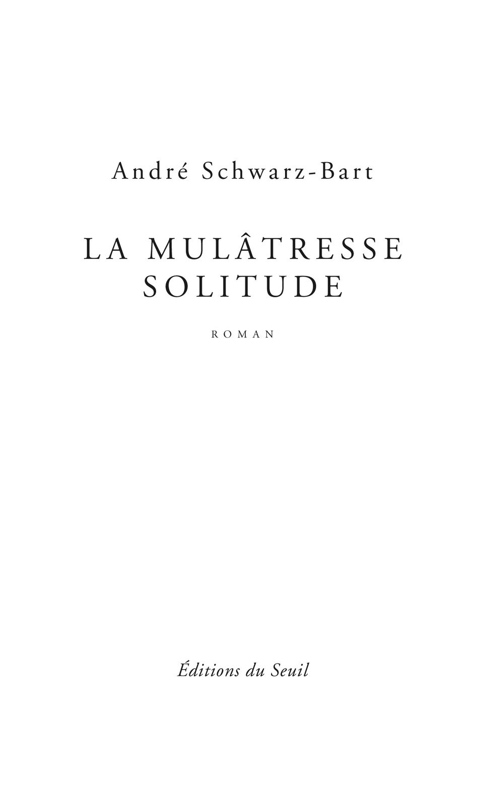 La Mulâtresse Solitude