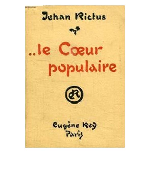 Le Coeur populaire (1900-1913)