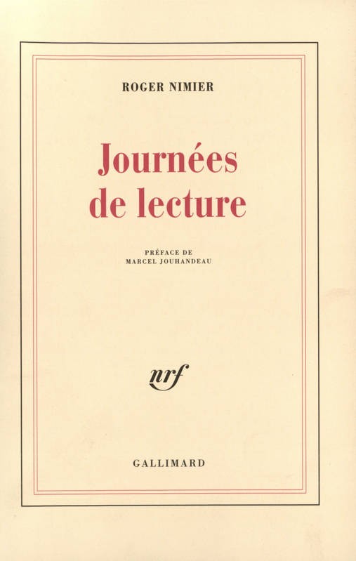 Journées de lecture