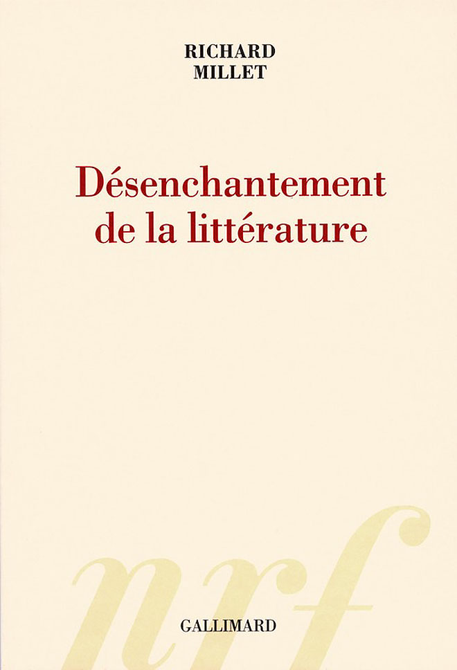 Désenchantement de la littérature