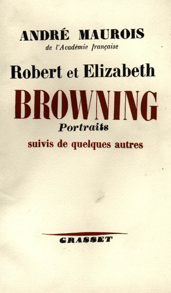 Robert et Elisabeth Bowning - Portraits de quelques