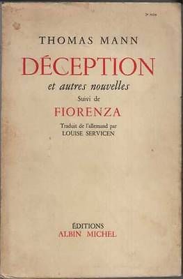 Déception et autres nouvelles suivi de Fiorenza