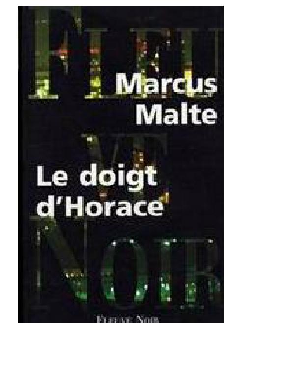 Le doigt d'Horace
