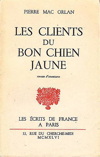 Les clients du Bon Chien Jaune