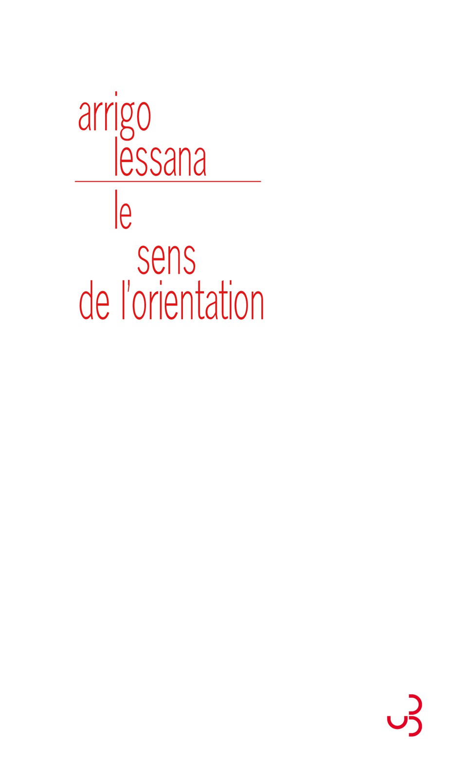 Le Sens de l'orientation