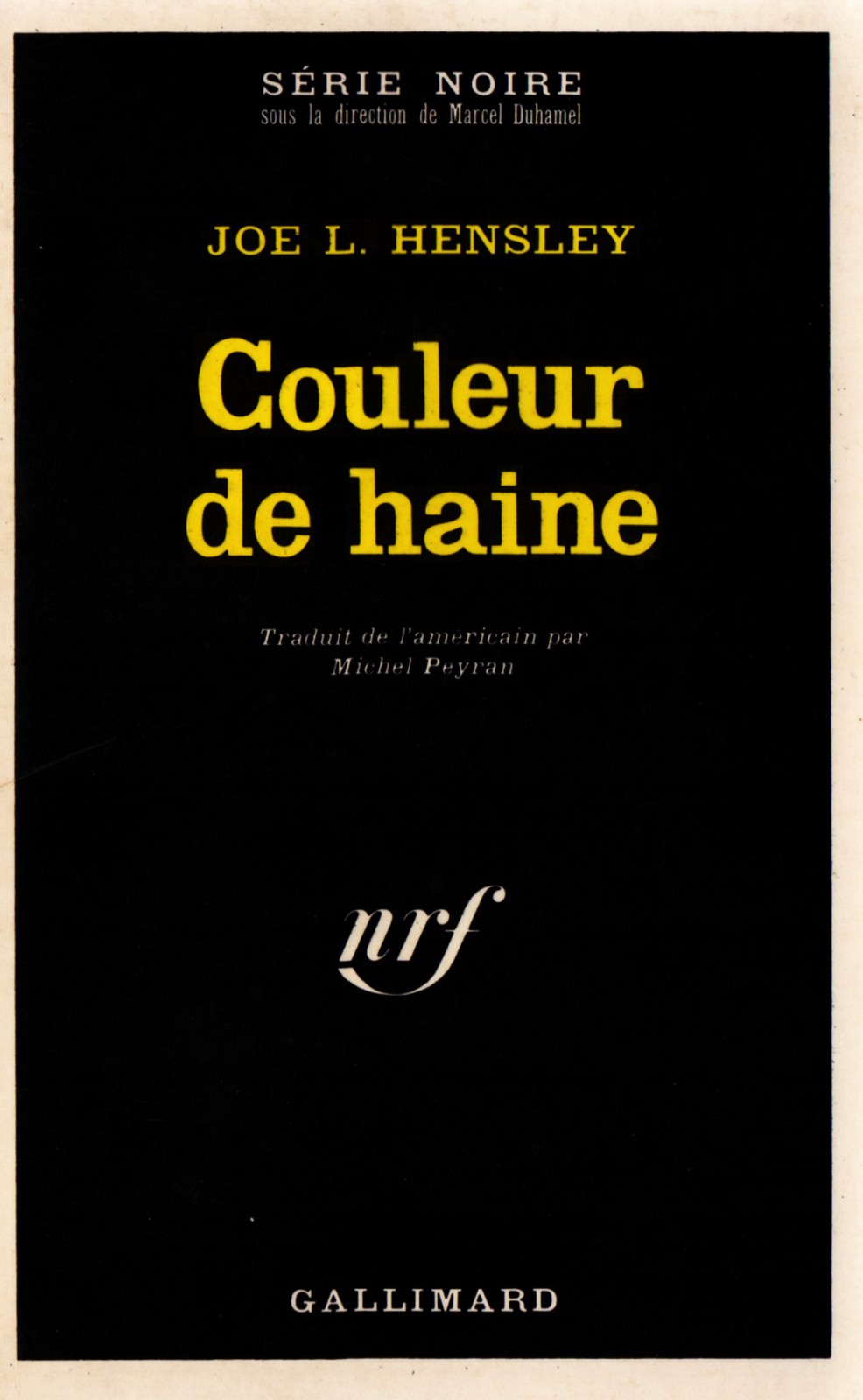 Couleur de haine