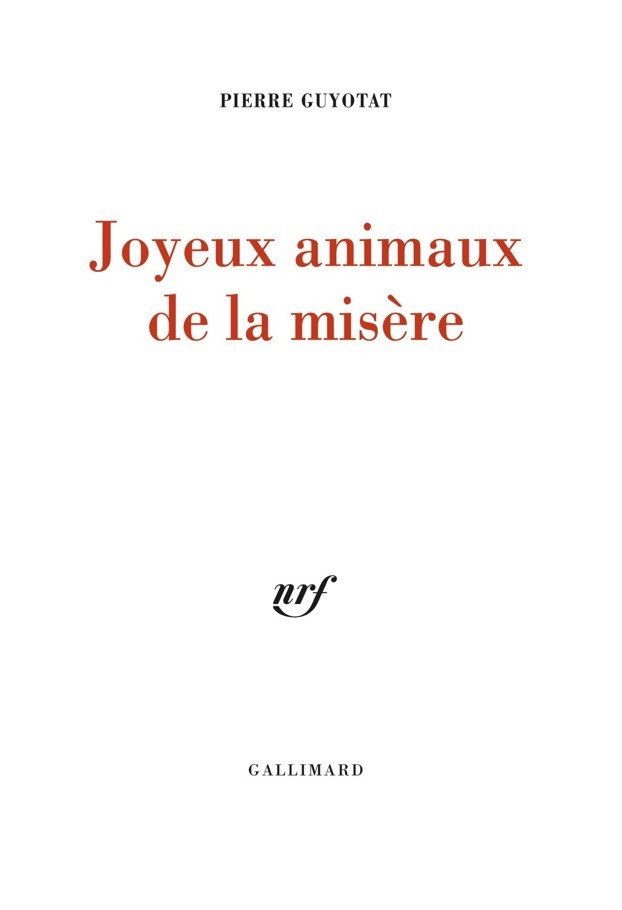 Joyeux animaux de la misère