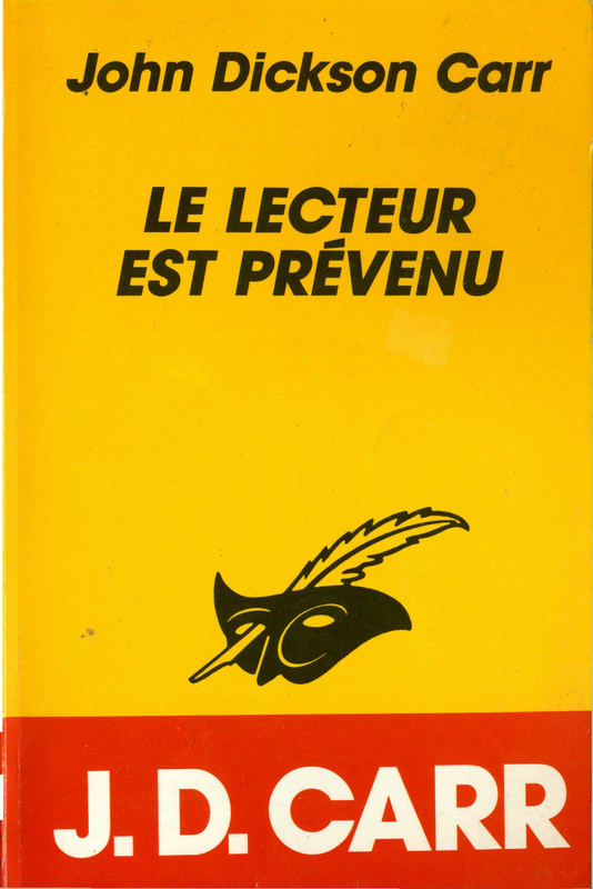 Le lecteur est prévenu