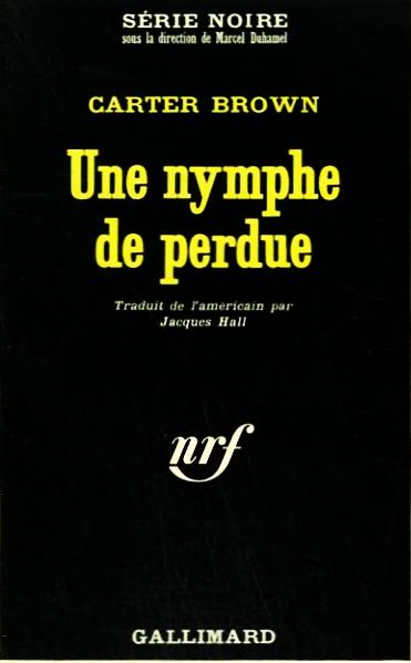 Une nymphe de perdue