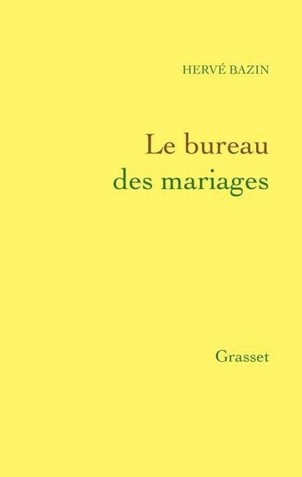 Le Bureau des Mariages