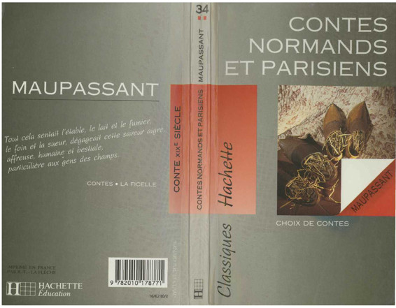 Bibliolycée - Contes parisiens, normands et fantastiques, Guy de Maupassant