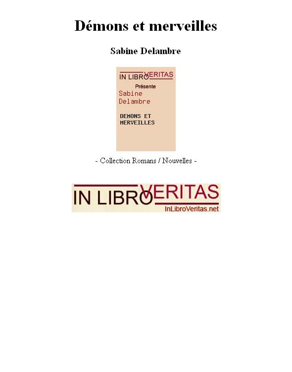 Démons et merveilles