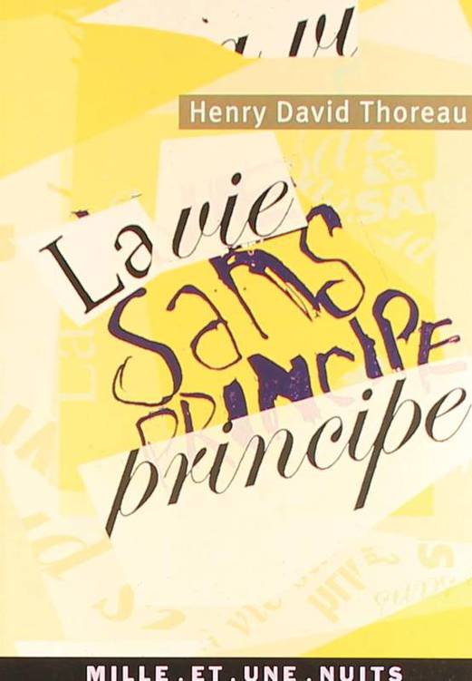 La Vie sans principe