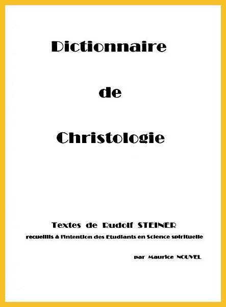Dictionnaire de christologie